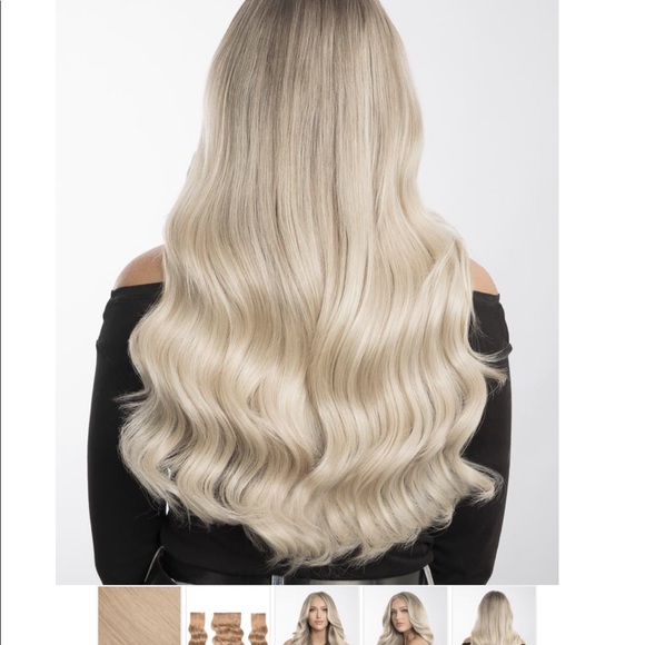 Accessories Bellami Bellair Halo Hair Extensions Beige Blonde